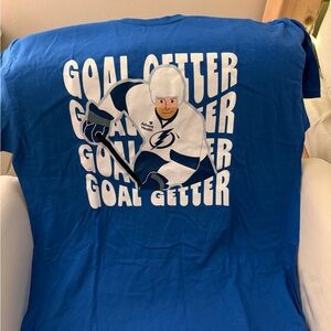 Blue Goal Getter Hockey T-Shirt